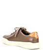 Color:Cole Haan Irish Coffee/Natural Tan/Birch - Image 3 - Men's Rally Perforated Suede Sneakers