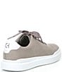 Color:Ironstone/Optic White - Image 2 - Men's Rally Suede Laser Cut Sneakers
