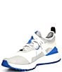 Color:Microchip/Lapis Blue/Optic White - Image 4 - Men's ZERØGRAND Overtake Water Resistant Golf Shoes