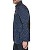 Cole Haan Mixed Media Diamond Quilted Wool Blend Jacket - Image 6