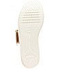 Color:Sandollar/Ivory - Image 6 - OG Leather Platform Slide Sandals