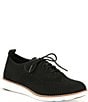 Color:Black Knit/Optic White - Image 1 - ØriginalGrand Stitch Knit Wingtip Oxfords