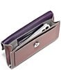 Color:Purple - Image 3 - Oversized Phone Case Metallic Crossbody Bag