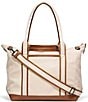 Color:Natural Tan - Image 2 - Padded Shoulder Strap Total Tote Bag