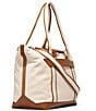 Color:Natural Tan - Image 3 - Padded Shoulder Strap Total Tote Bag