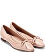 Cole Haan Paget Leather Bow Ballet Flats - Image 6