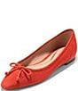 Cole Haan Paget Suede Bow Ballet Flats - Image 4