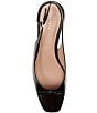 Cole Haan Patsy Leather Slingback Block Heel Bow Pumps - Image 5