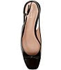 Cole Haan Patsy Leather Slingback Block Heel Bow Pumps - Image 5
