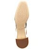Cole Haan Patsy Metallic Leather Slingback Block Heel Bow Pumps - Image 6