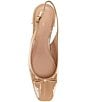 Cole Haan Patsy Patent Leather Slingback Block Heel Bow Pumps - Image 5