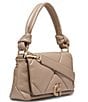 Color:Irish Coffee - Image 4 - Quilted Shoulder Crossbody Bag