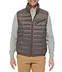 Color:Charcoal - Image 1 - Quilted Zip Front Vest