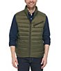 Color:Army Green - Image 1 - Quilted Zip Front Vest