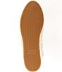 Color:Soft Gold - Image 6 - Seaboard Metallic Leather Espadrille Ballet Flats