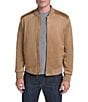 Cole Haan Stand Collar Faux Suede Jacket - Image 1