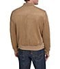 Cole Haan Stand Collar Faux Suede Jacket - Image 2