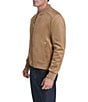 Cole Haan Stand Collar Faux Suede Jacket - Image 3