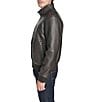 Cole Haan Stand Collar Long Sleeve Moto Jacket - Image 3
