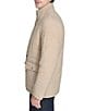 Cole Haan Stand Collar Stretch Quilted Jacket, Color:Khaki - Image 3
