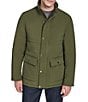 Cole Haan Stand Collar Stretch Quilted Jacket, Color:Olive - Image 1