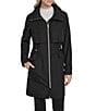 Cole Haan Stand Collar Travel Packable Zip Front Trench Coat - Image 1