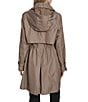 Cole Haan Stand Collar Travel Packable Zip Front Trench Coat - Image 5