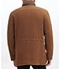 Cole Haan Stand Collar Wool Plush All Weather Car Coat, Color:Camel - Image 2