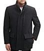 Cole Haan Stand Collar Wool Plush All Weather Car Coat - Image 1