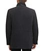 Cole Haan Stand Collar Wool Plush All Weather Car Coat - Image 2