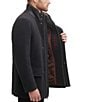 Cole Haan Stand Collar Wool Plush All Weather Car Coat - Image 3