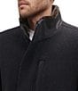 Cole Haan Stand Collar Wool Plush All Weather Car Coat - Image 5