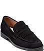 Cole Haan Women's Stassi Suede Kiltie Detail Penny Loafers - Image 1
