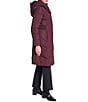 Cole Haan Taffeta Down Stand Collar Elastic Waist Inserts Snap Front Puffer - Image 6