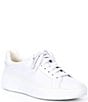 Color:White/White - Image 1 - GrandPrø Topspin Leather Platform Sneakers