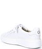 Color:White/White - Image 3 - GrandPrø Topspin Leather Platform Sneakers