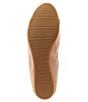 Color:Blush - Image 6 - Tova Bow Leather Ballet Flats