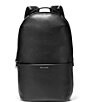Color:Black - Image 1 - Triboro Leather Backpack