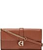 Color:British Tan - Image 1 - Wallet On A Chain Crossbody Bag