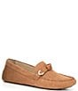Color:Birch Leather - Image 1 - Women's Evelyn Leather Knot Drivers