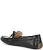 Color:Black - Image 3 - Women's Evelyn Leather Knot Drivers
