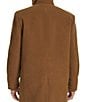 Cole Haan Wool Blend Plush Solid Coat, Color:Camel - Image 2