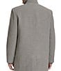 Cole Haan Wool Blend Plush Solid Coat, Color:LT Grey - Image 2