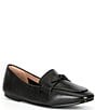 Color:Black - Image 1 - York Bow Leather Loafers