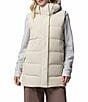 Columbia Amaze Puff Mid Hooded Zip Front Puffer Vest - Image 1