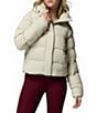 Columbia Amaze Puff Removable Hood Down Fill Zip Front Puffer Jacket - Image 1