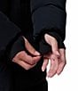 Columbia Amaze Puff Stand Collar Removable Hood 2-Way Zip Front Long Puffer Jacket - Image 3