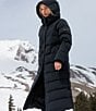 Columbia Amaze Puff Stand Collar Removable Hood 2-Way Zip Front Long Puffer Jacket - Image 5
