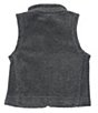 Color:Charcoal Heather - Image 2 - Baby Boys Newborn-24 Months Fleece Vest