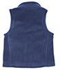 Color:Collegiate Navy - Image 2 - Baby Boys Newborn-24 Months Fleece Vest